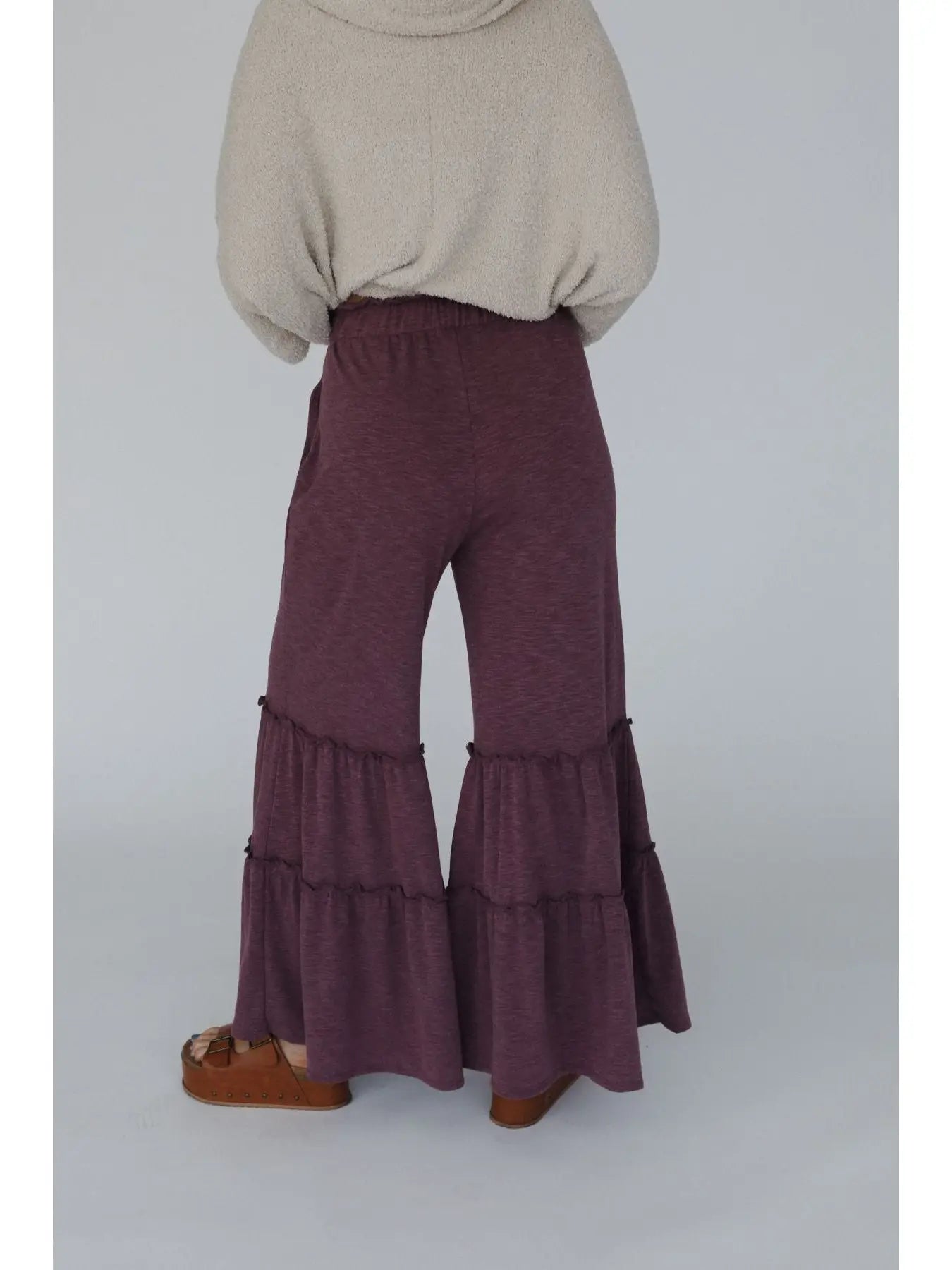 Milla Ruffled Wide Leg Pants