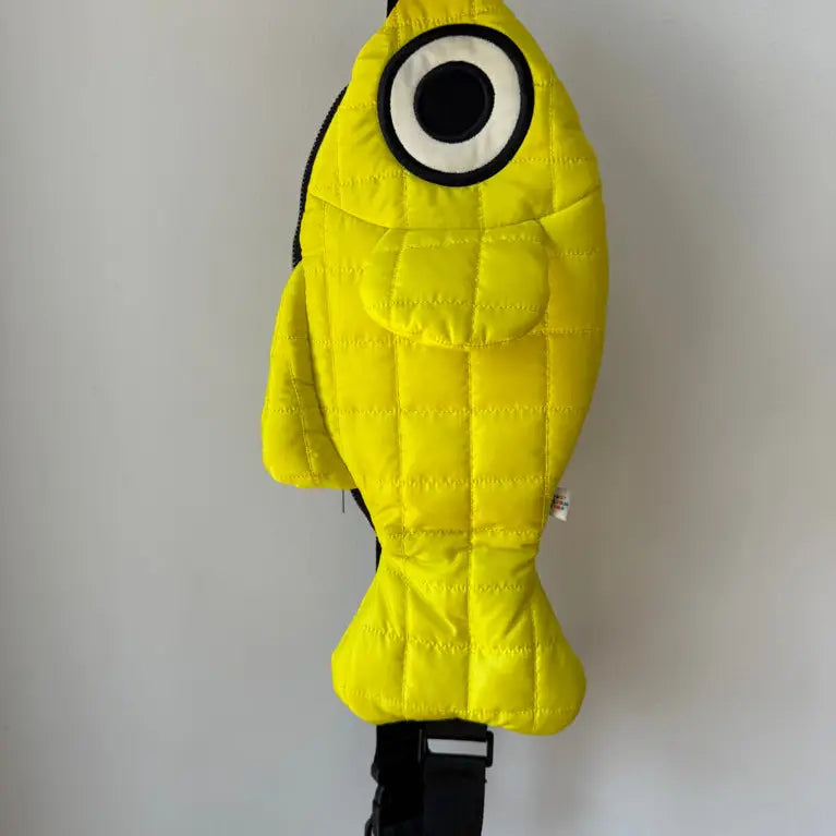 Sporty Fish Bag-Yellow
