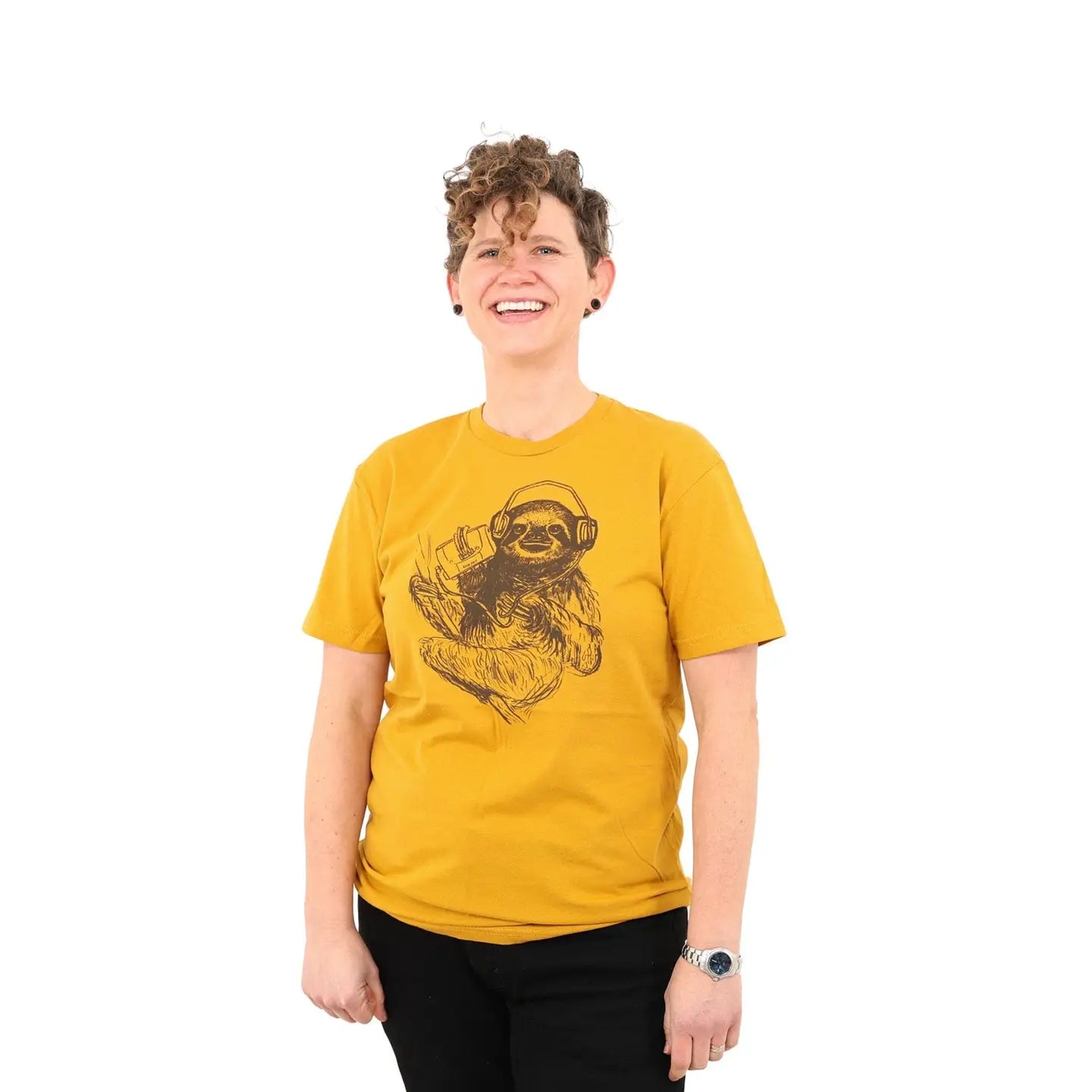 Slow Jams Sloth T-Shirt