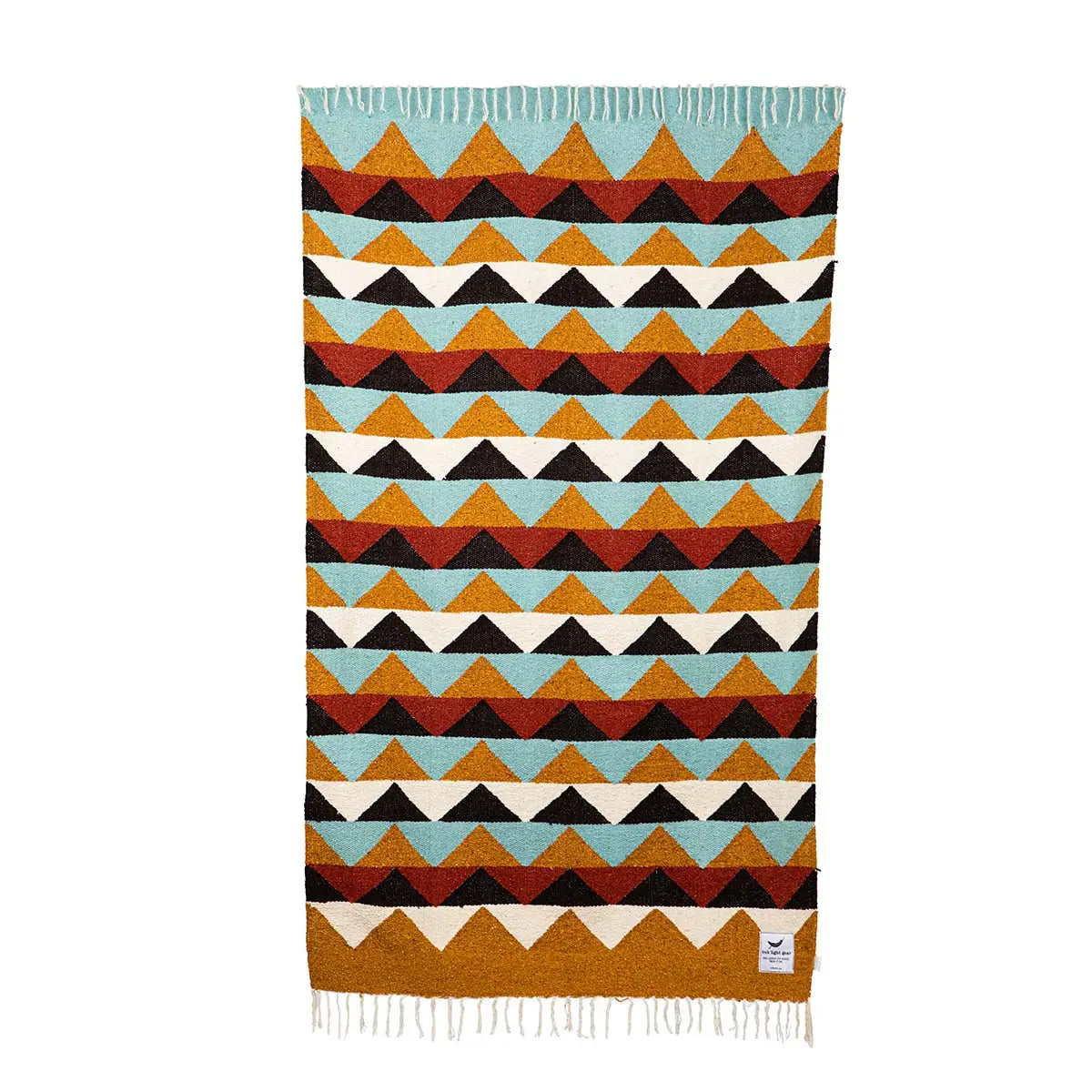 Handwoven Throw: Cascade