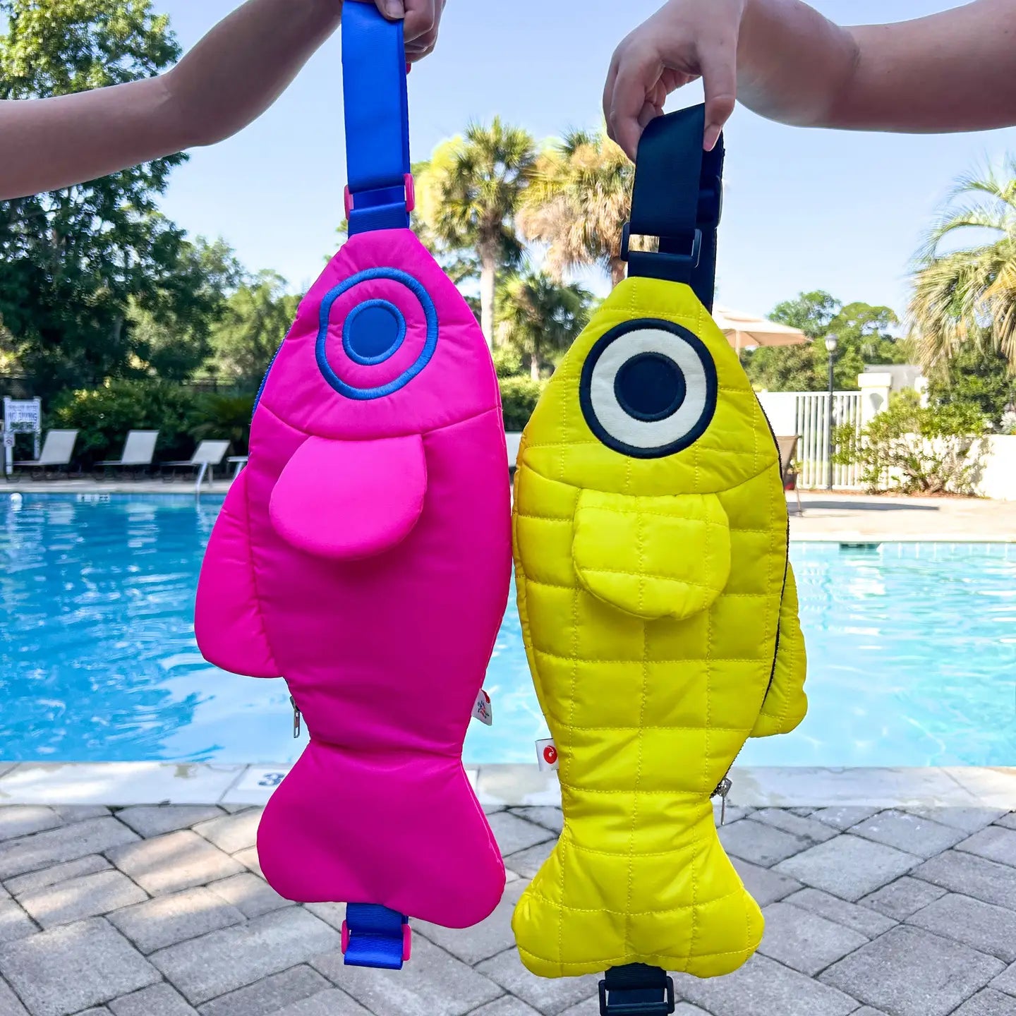Sporty Fish Bag-Yellow