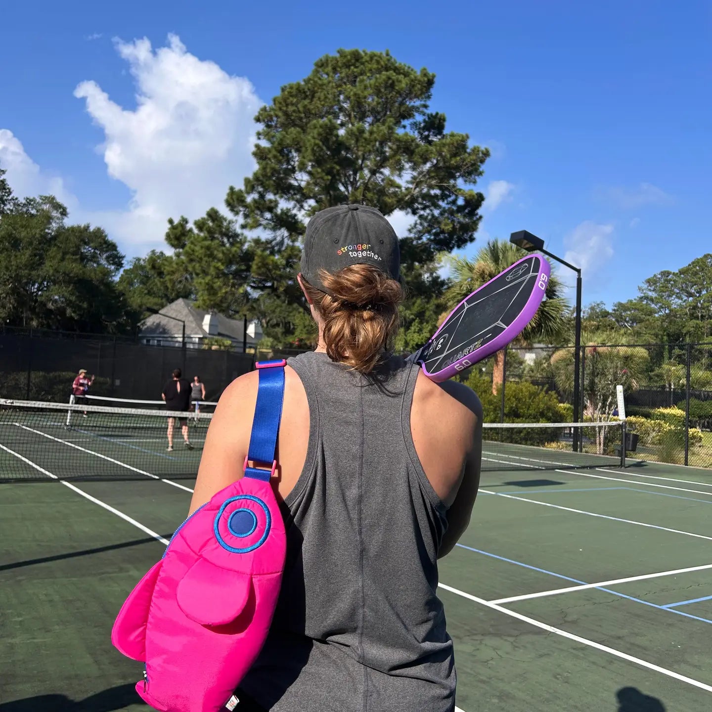Sporty Fish Bag-Pink