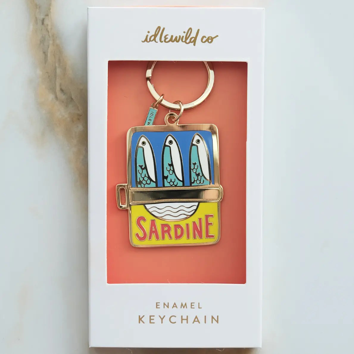 Tinned Fish Keychain