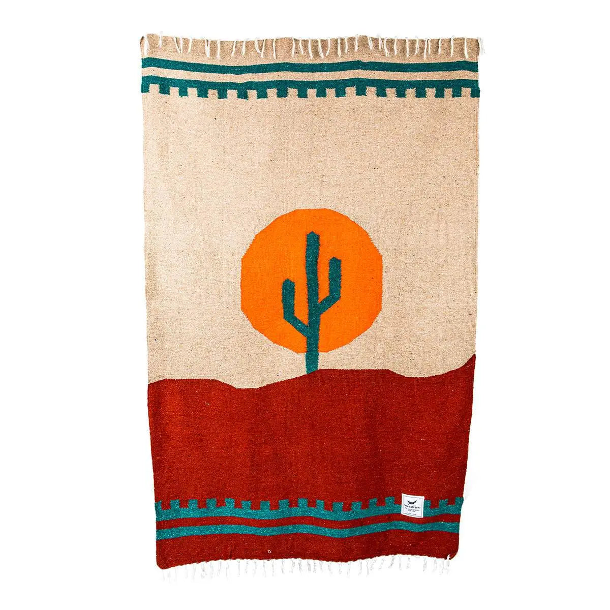 Handwoven Throw: Desert Sun