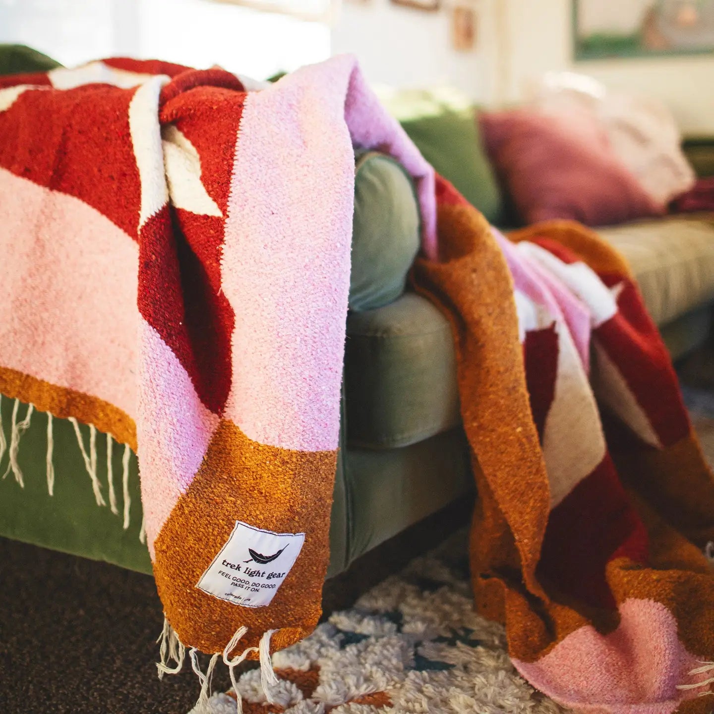 Handwoven Throw: Bernie