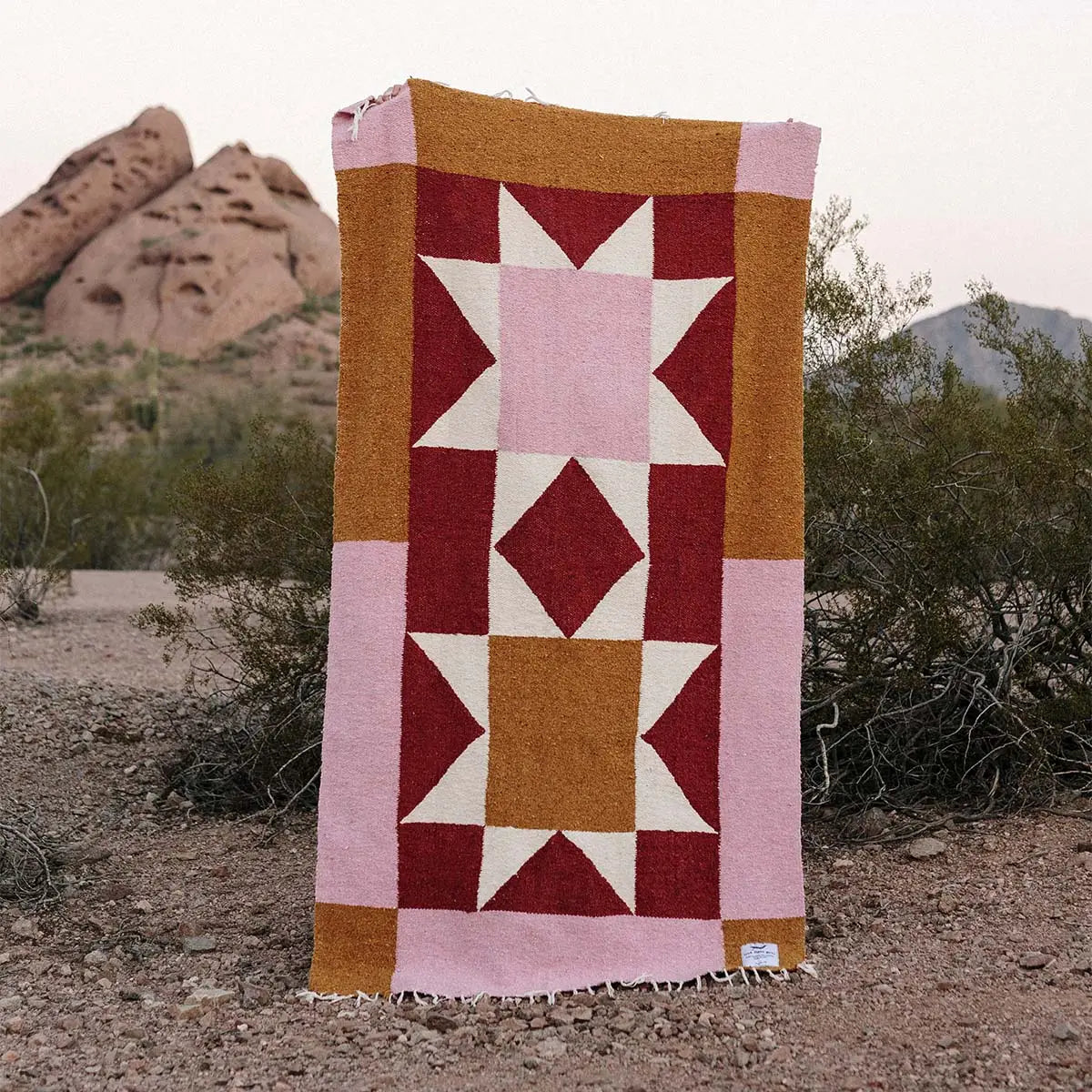 Handwoven Throw: Bernie