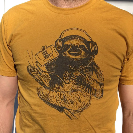Slow Jams Sloth T-Shirt