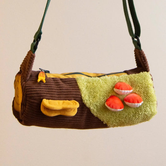 Corduroy Log Bag