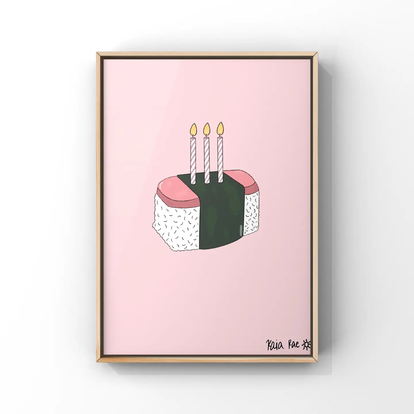 Bday Musubi Print