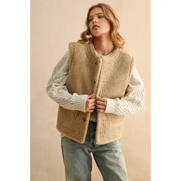 Reversible Sherpa Vest