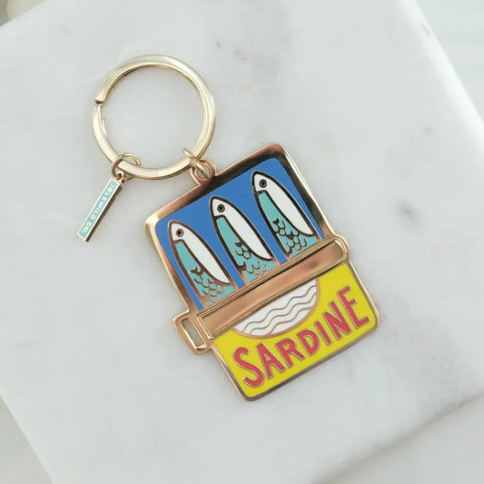 Tinned Fish Keychain