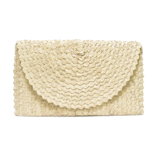 Straw Clutch Purse