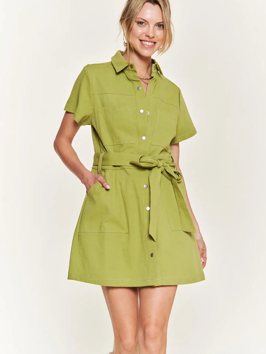 Belted Wanda Dress