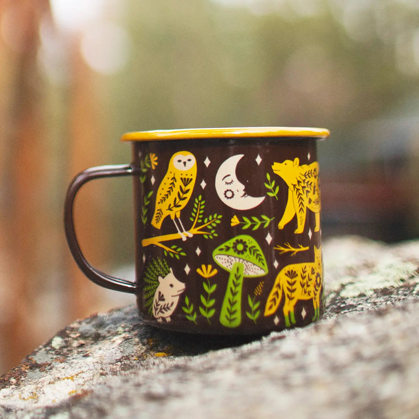 Woodland Friends Enamel Mug