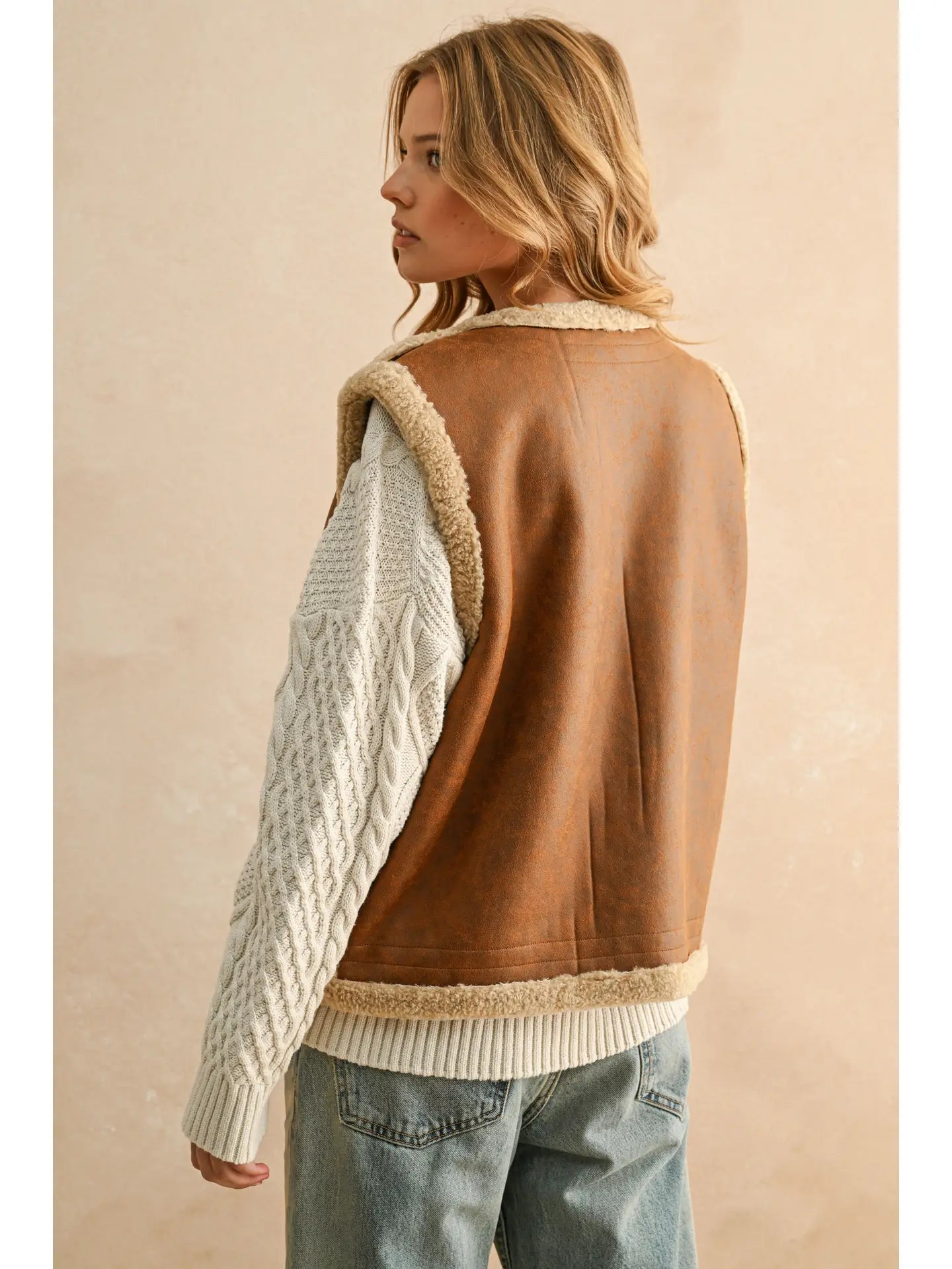 Reversible Sherpa Vest