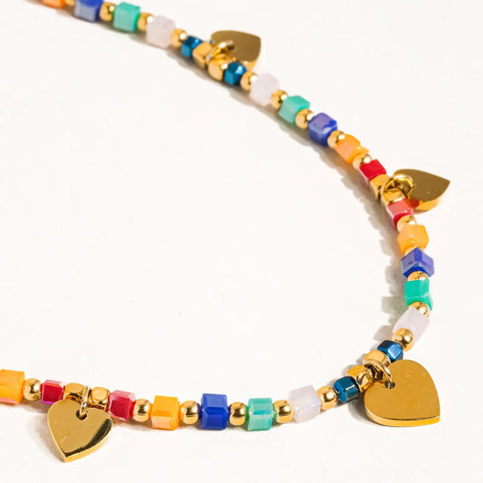 Mini Hearts Necklace