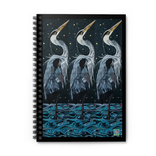 Nighttime Heron Notebook-FLYN