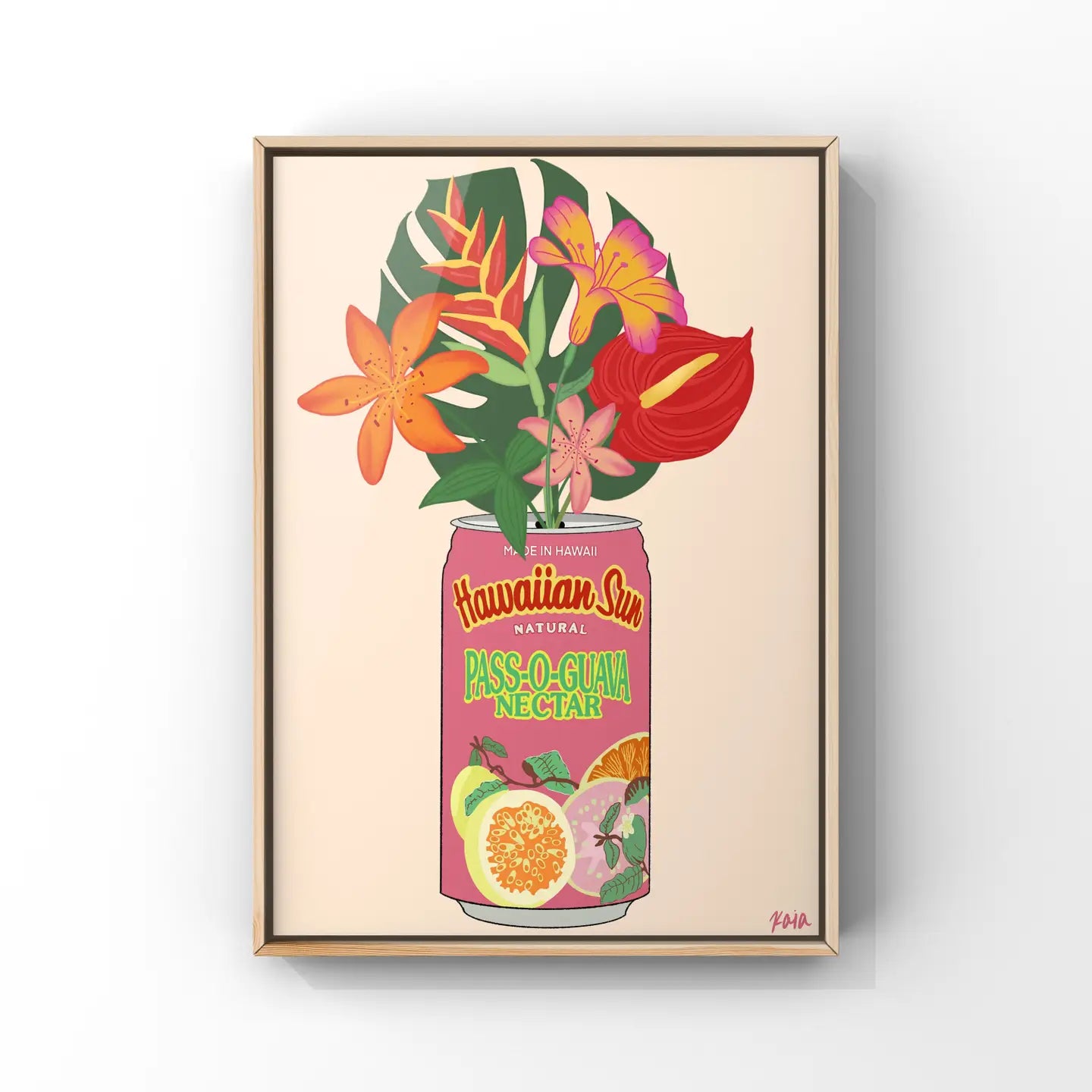 Hawaiian Sun Print-POG