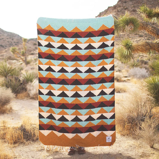 Handwoven Throw: Cascade