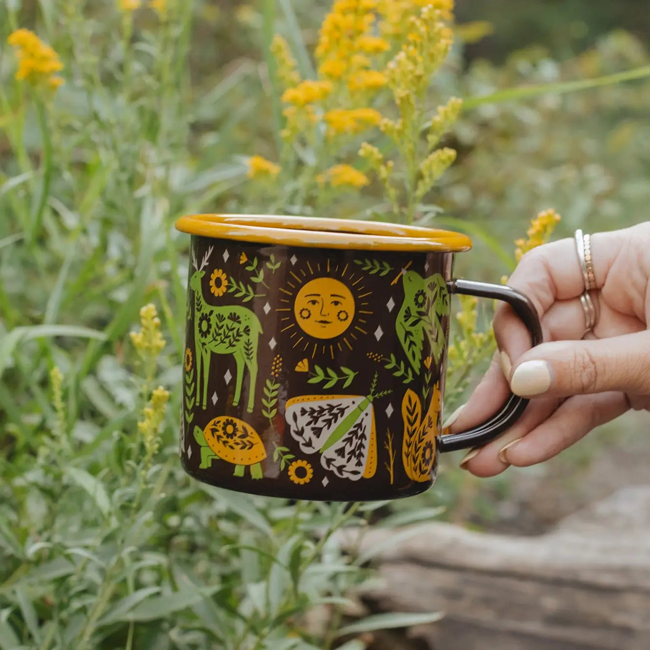 Woodland Friends Enamel Mug