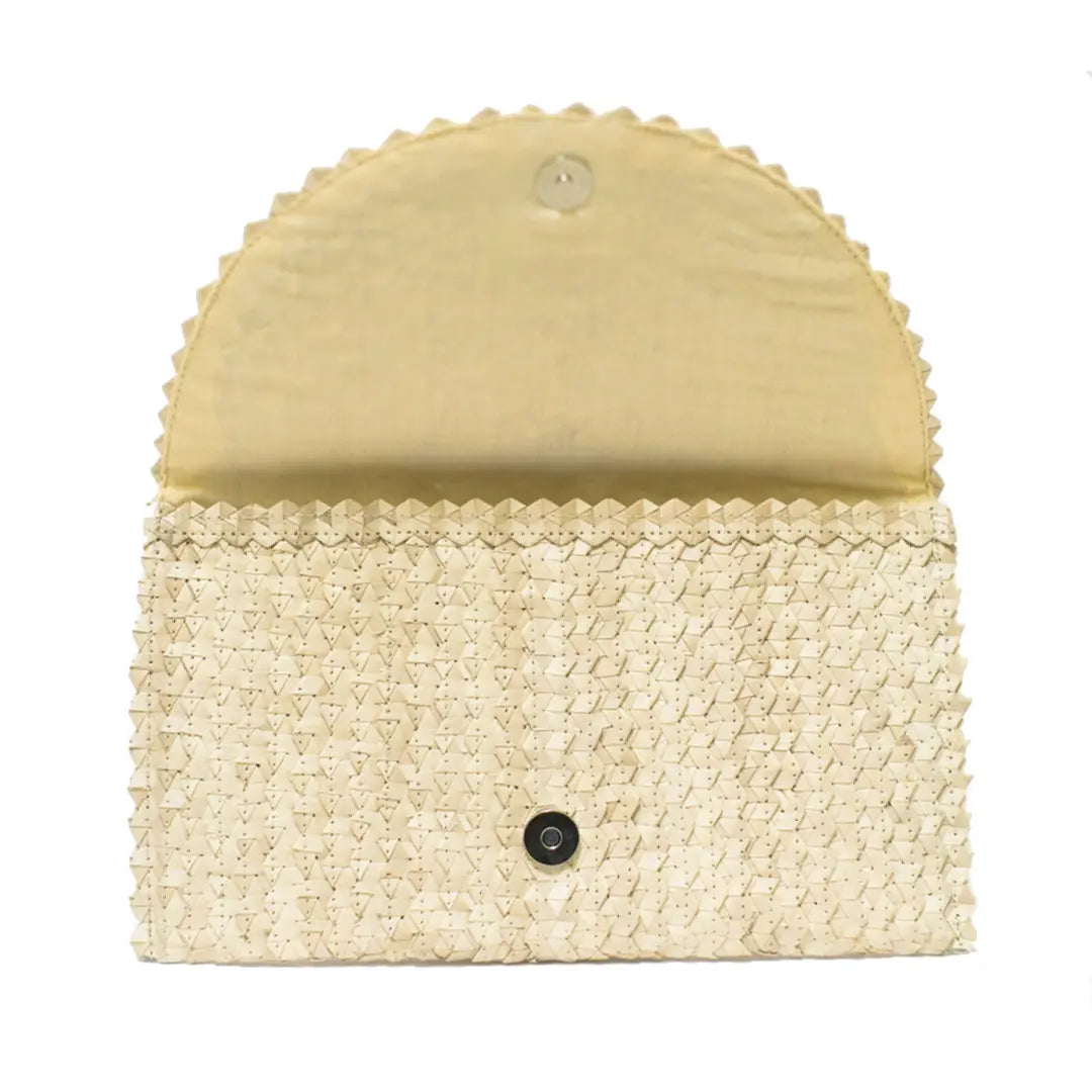 Straw Clutch Purse