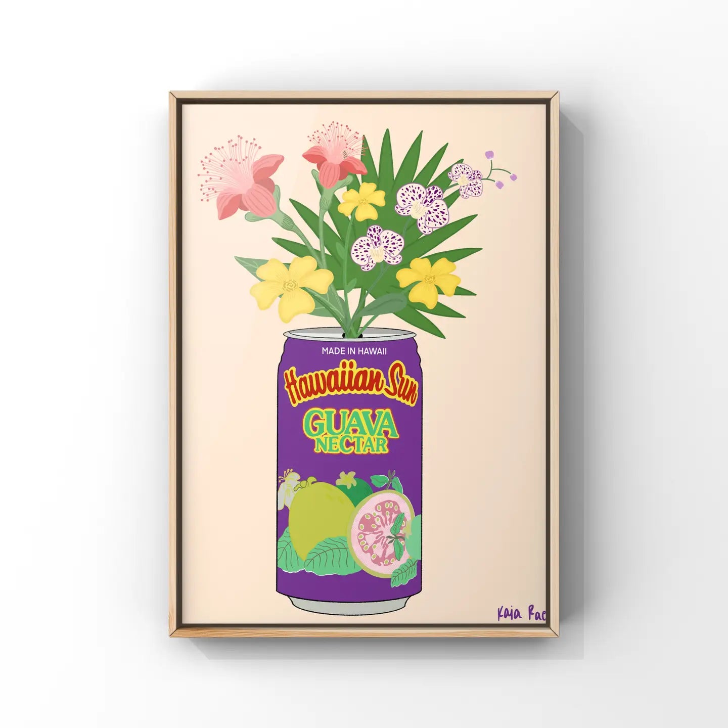 Hawaiian Sun-Guava Nectar Print