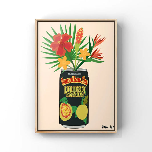 Hawaiian Sun Print- Lilikoi